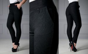 Женские брюки 578- Черные