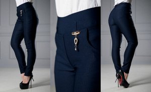 Женские брюки 200-1-7 - Темно-Синие