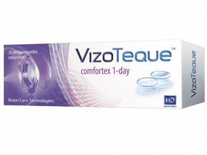 Однодневные контактные линзы VizoTeque Comfortex 1 Day +6.0 BC 8.6 (30 линз)