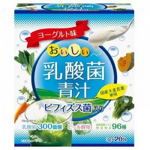 "Yuwa" Концентрат для приготовления безалкогольных напитков "Аодзиру со вкусом йогурта" (3гр.*7шт.) 1/30