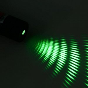Лазерная указка аккумуляторная, 1200 мАч, 532 нм, луч 2 км, зеленый луч, USB, 16.6 х 2.1 см