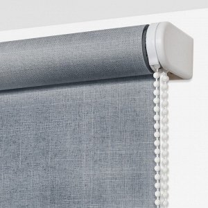 Рулонная штора «Микс», 200х175 см, цвет серый