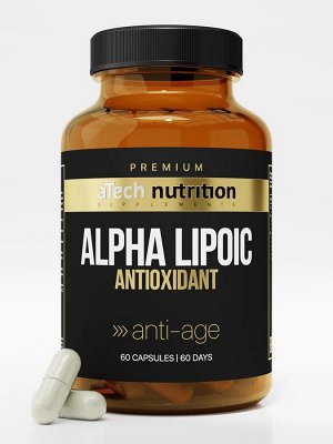 Альфа-липоевая кислота (ALPHA LIPOIC), 60 капсул