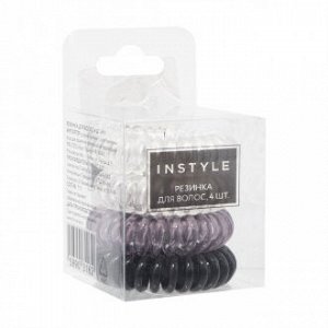 Резинка для волос, InStyle, 4 шт., в ассортименте