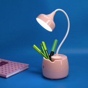 Лампа настольная с подставкой для ручек, Flarx, в ассортименте