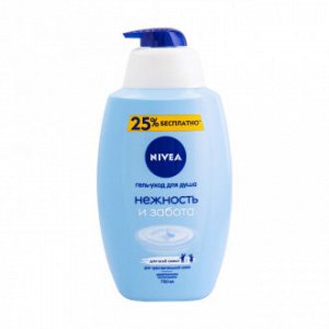 Гель для душа, Nivea, 750 мл, в ассортименте