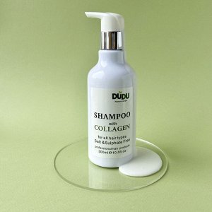 DUDU Безсульфатный шампунь для волос с коллагеном "COLLAGEN", 300 мл