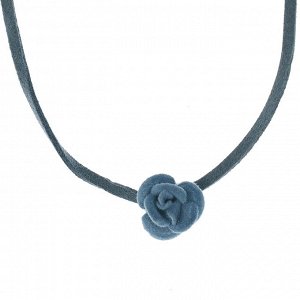 UG141-01 Чокер Роза, цвет темно-синий