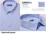 1SBR034+1s* Сорочка мужск.полу.притал. кор. рукав