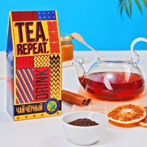 Чай чёрный Tea repeat, с чабрецом, 50 г.