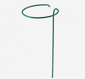Кустодержатель для клубники, d = 15 см, h = 25 см, ножка d = 0,3 см, металл, зелёный
