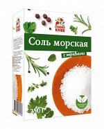 Соль морская с травами 250гр