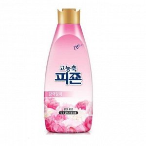 PIGEON Кондиционер для белья (парфюмированный супер-концентрат с ароматом Розовый сад ) Rich Perfume Pink Rose, 1 л