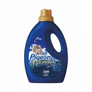 PIGEON Кондиционер для белья (парфюмированный с ароматом Ледяной цветок ) Signature Rich Perfume, 2 л