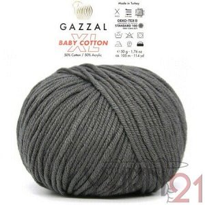 Baby cotton XL №3450 графит