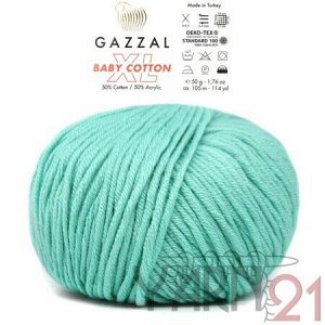 Baby cotton XL №3452 айсберг