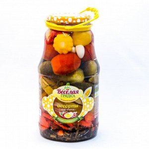 Ассорти овощное Веселая грядка Наш Огород 1,8л.