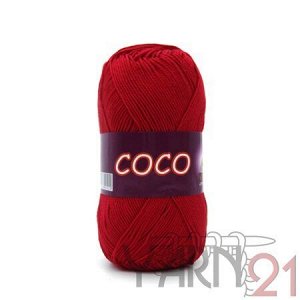 Coco №3856 красный