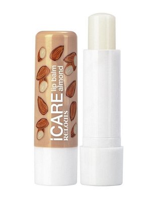 RELOUIS  Бальзам-уход для губ iCARE lip balm almond, 4,4г
