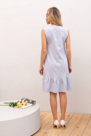 Платье Лоран №1. Цвет:светло-голубой