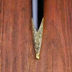 СИМА-ЛЕНД Сув-ое оружие кортик ножны металл золотой орел в виде упора рукояти огранка на ножнах 39 см