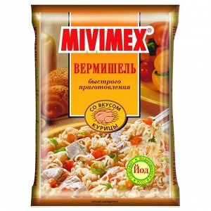 Вермишель б/п "MIVIMEX" NEW курица пакет 50г.