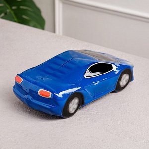 Копилка "Машина мечты", глянец, цвет синий, 8 см