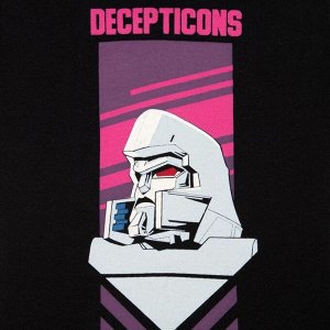 Футболка детская "Decepticons", Transformers, рост, чёрный