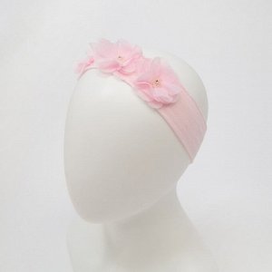Косынка для девочки, цвет розовый, размер 38-44