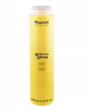 Капус Профессионал Блеск-шампунь для волос Gloss Shampoo, 250 мл (Kapous Professional, Kapous Professional)