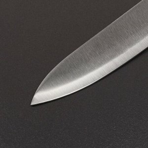 Нож кухонный Доляна «Раймонд», лезвие 17 см, цвет МИКС