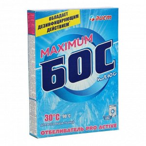 Отбеливатель "Аист Бос-плюс" Maximum, порошок, для тканей, 600 г
