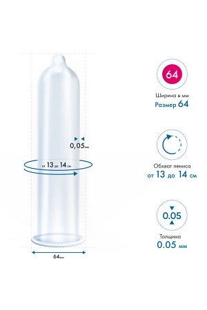 Презервативы  "MY.SIZE" №3 размер 64 (ширина 64mm)