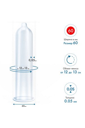 Презервативы My.Size, латекс, 19,3 см, 6 см, 3 шт.