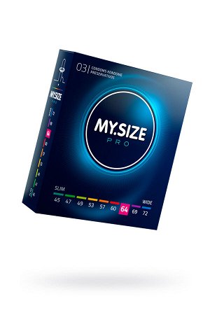 Презервативы  "MY.SIZE" №3 размер 64 (ширина 64mm)