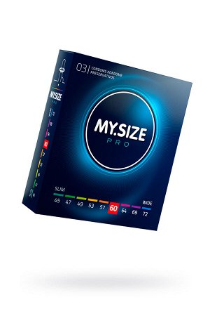 Презервативы  "MY.SIZE" №3 размер 60 (ширина 60mm)