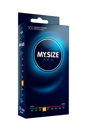 Презервативы  "MY.SIZE" №10 размер 53 (ширина 53mm)