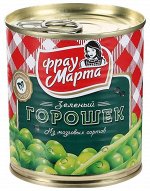 &quot;Фрау Марта&quot; Горошек зеленый ГОСТ 400г
