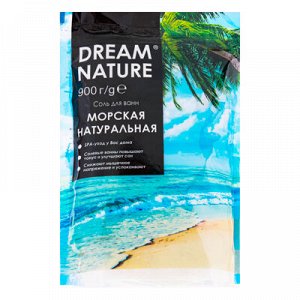 Соль для ванн Dream Nature "Морская натуральная" 900 г.