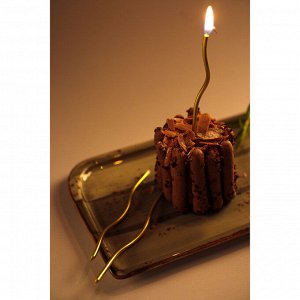 FNtastic Набор свечей для торта, блеск, 6 шт., 17 см, 4 цвета, парафин