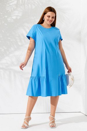 Платье / Панда 92480w голубой