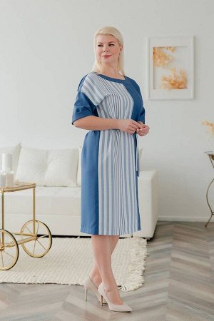 Платье / ASV 2520 сине-белый