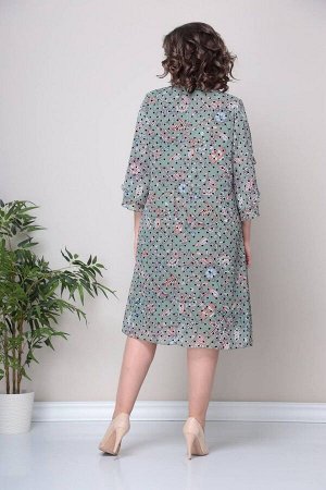 Платье / Moda Versal П2379 бирюза