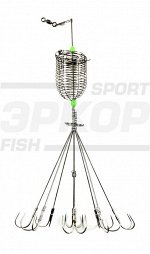 Краболовка JpFishing Crab Catchers Single 26 см крючки 12 см кормушка нерж