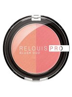 Relouis Румяна компактные Pro Blush DUO тон 201