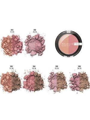 Румяна для лица RELOUIS RELOUIS PRO BLUSH DUO компактные тон 202