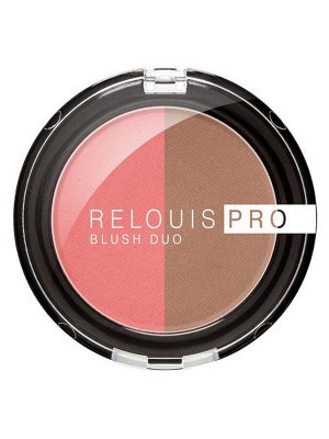 Relouis Румяна компактные Pro Blush DUO тон 204