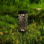 Фонарь светильник садовый Прямоугольная лампа на солнечной батарее