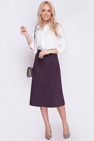 Юбка 2594 Юбка из искусственной замши,по поясу резина.
30% вискоза 65% п/э,5% эластан