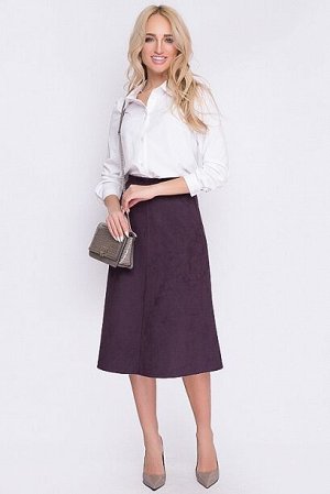 Юбка 2594 Юбка из искусственной замши,по поясу резина.
30% вискоза 65% п/э,5% эластан